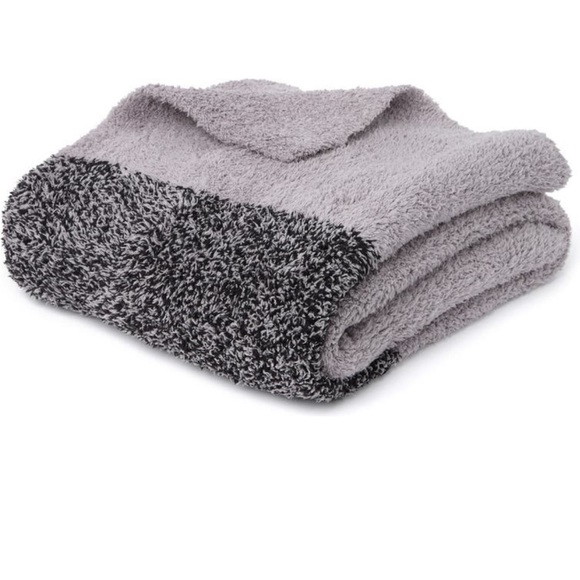 Barefoot Dreams Bedding Barefoot Dreams Luxe Heathered Stripe Throw